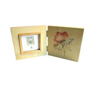 *Cheri Blum FETCO Cottage Chic 2 Panel Photo Frame - Hinged Table Top